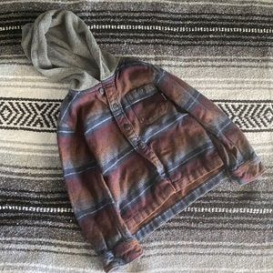 Billabong hooded flannel